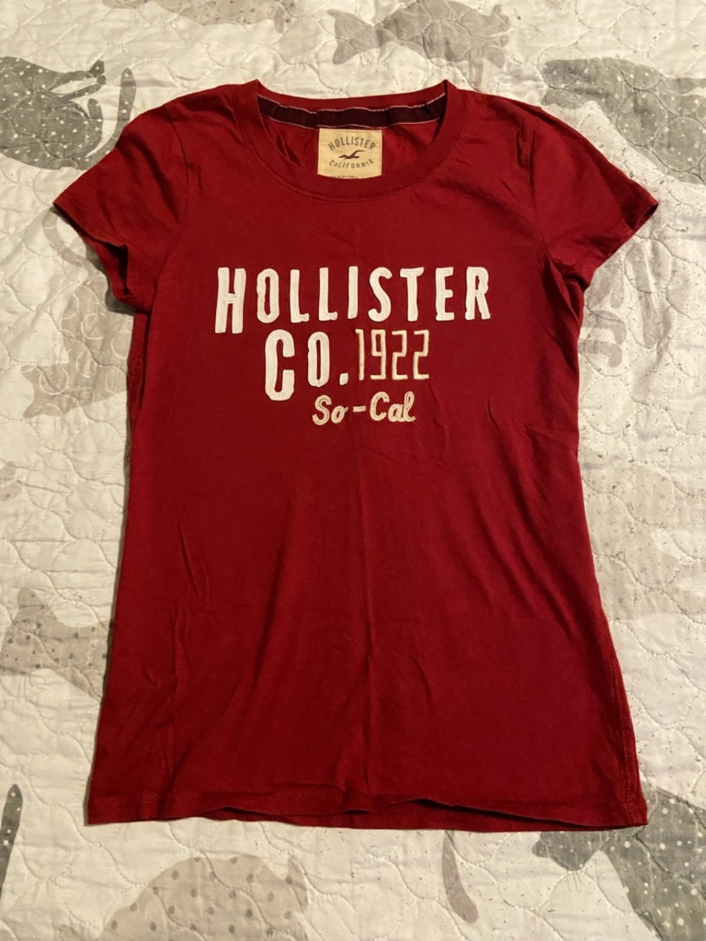 Hollister Red So-Cal Graphic Tee